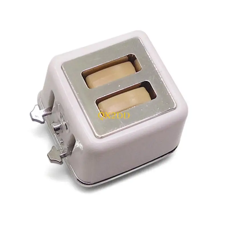 Qx2d 1/12 Puppenhaus Möbel Brot Toaster geschnittene Brot Set Simulation Küchengeräte Kinder freundlich tun, um Spielzeug zu