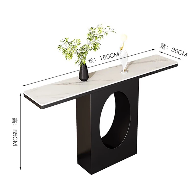 Premium Storage Console Tables Space Saving Simple Console Table Aesthetic Minimalist Furniture Consoles Living Room Furniture