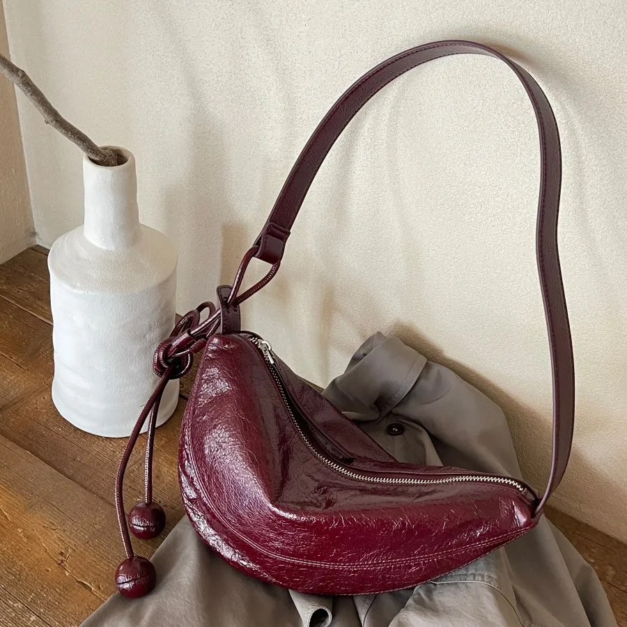YANATARI Cowhide Genuine leather handbags women vintage shoulder bag 2026 crossbody bags large capacity luxury high quality