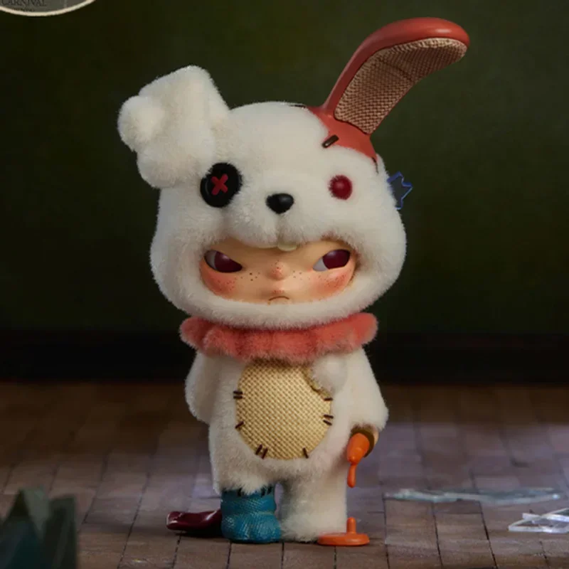 POP MART Hirono Monster Ist Karneval Serie Blind Box Erraten Tasche Mystery Box Spielzeug Puppe Nette Anime Figur Desktop Ornamente Geschenk