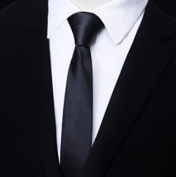 HUISHI Pre-gebunden Zipper Krawatten Mode Rot Schwarz Solide Männer Frauen Dünne 5cm Krawatte Mens Gravatas Partei hochzeit Hemd Zubehör