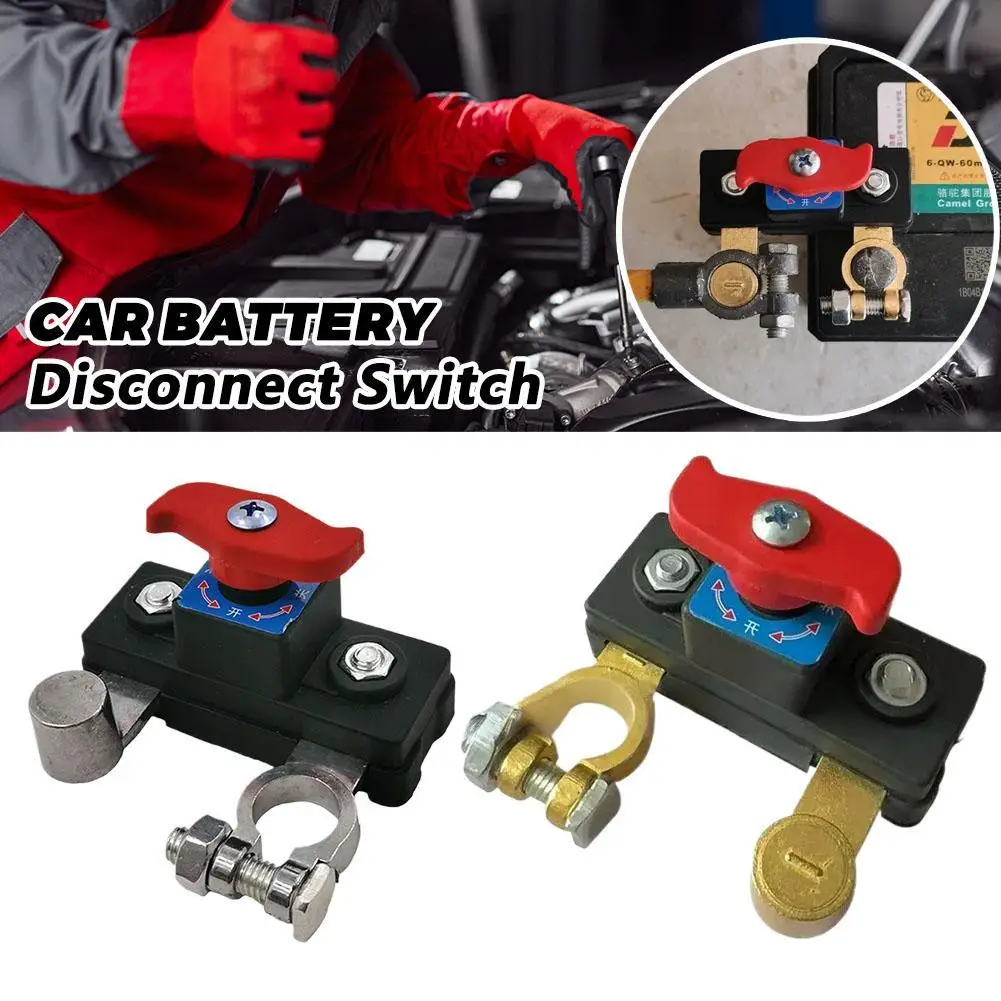 12V 24V Dual Voltage Car Battery Master Cut Off Switch Battery Isolator Cut Off Switch For RV ATV Boat Car Truck Auto Yacht