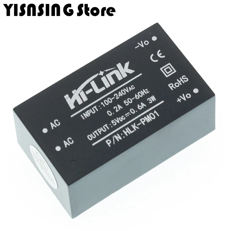 HLK-PM01 HLK-PM03 HLK-PM12 AC-DC 220V to 5V/3.3V/12V mini power supply module,intelligent household switch