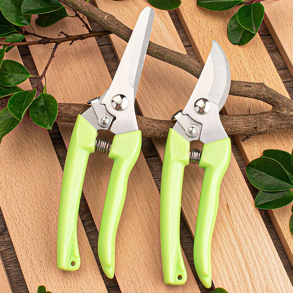 Stainless Steel Pruning Shears Multifunctional Gardening Scissors, Orchard Flower and Fruit Picking  Garden Branch Cutting Tools
