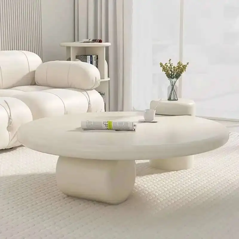 

Simple Nordic Table Lamps Smart Modern Round Glamour Premium Design Coffee Tables Small White Cute Mesa De Centro Furniture