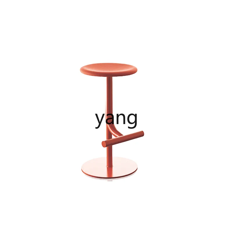 LTT simple modern leisure bar chair fixed high stool