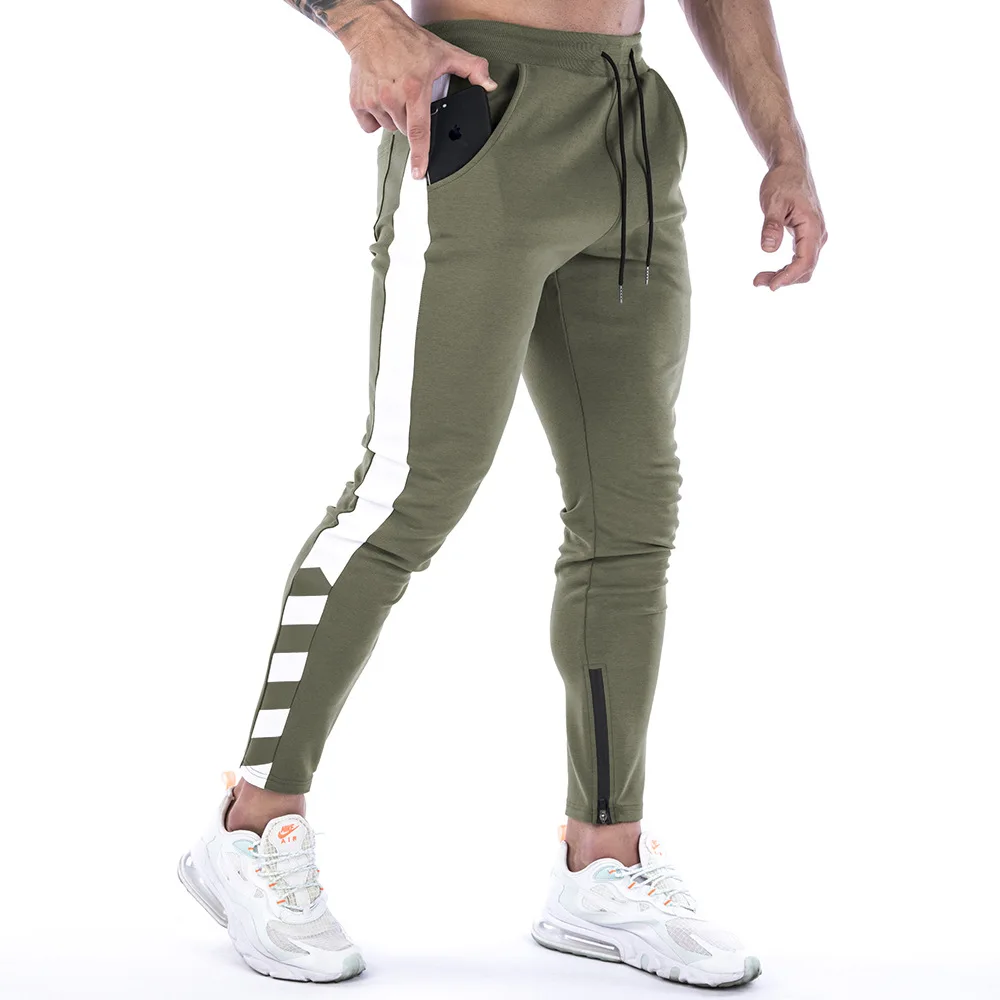 Men Joggers Casual Pants Fitness Men Sportswear Tracksuit Bottoms Skinny Sweatpants Trousers Black Gyms Jogger Track Pants - Image 4