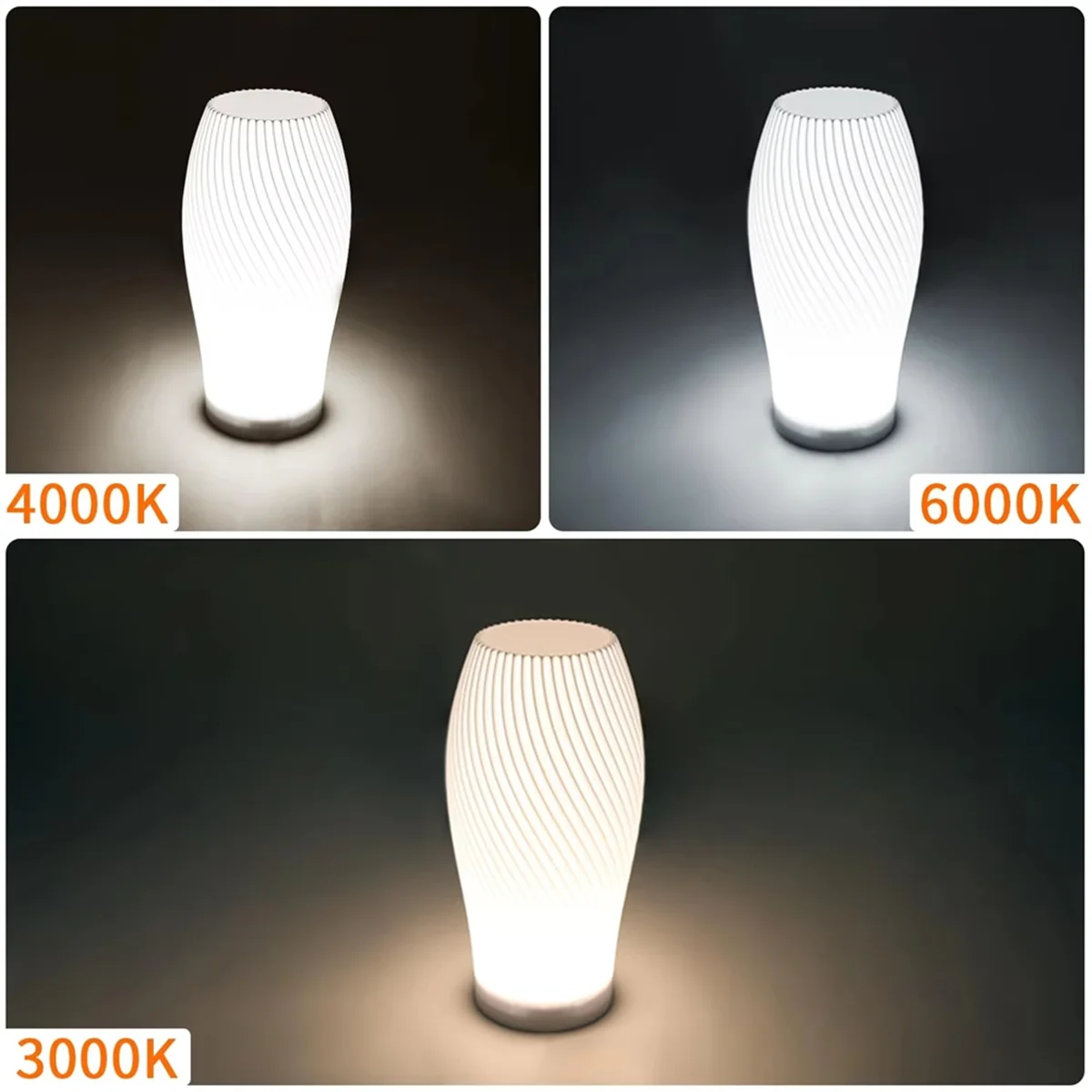 

ABNJ 2 комплекта светодиодных ламп для 3D-принтера, для A1/A1mini/P1S/P1P/X1C светодиодный светильник 5 В с питанием от USB, 3 регулируемых цветовых температур