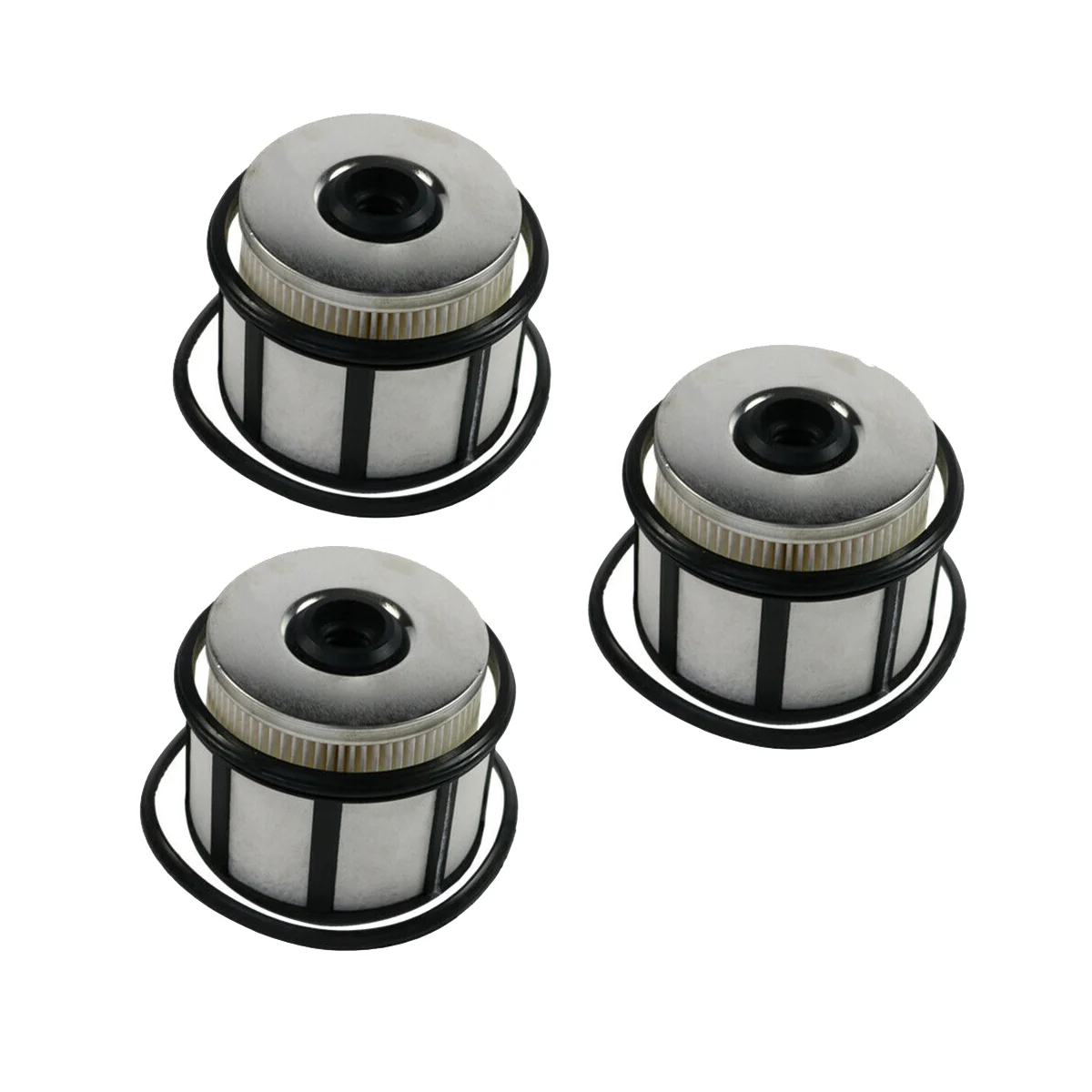 3 Pcs Fuel Filter Kit FD-4596 Fit for Ford F & E Series 7.3L Powerstroke Diesel F-250 F-350 F-450 F-550