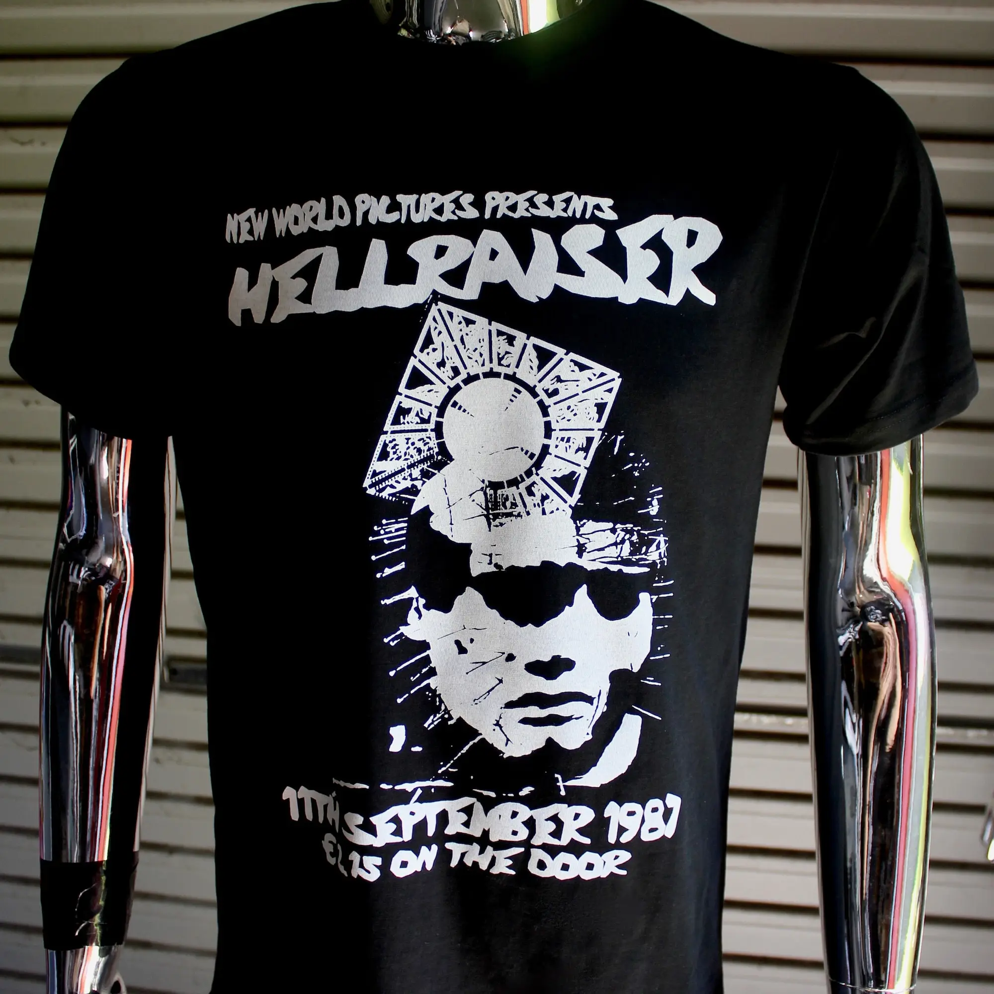 Hellraiser Diy Punk Flyer T Shirt Hellcharge Disraiser