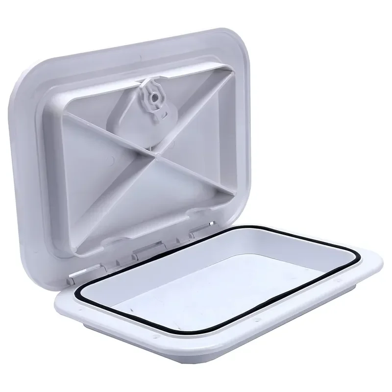 ABS Square Plastic Boat Hatch Cover Inflatable Pontoon Boat Accessories Marine Deck Lid Replacement Parts for Yacht Fishing