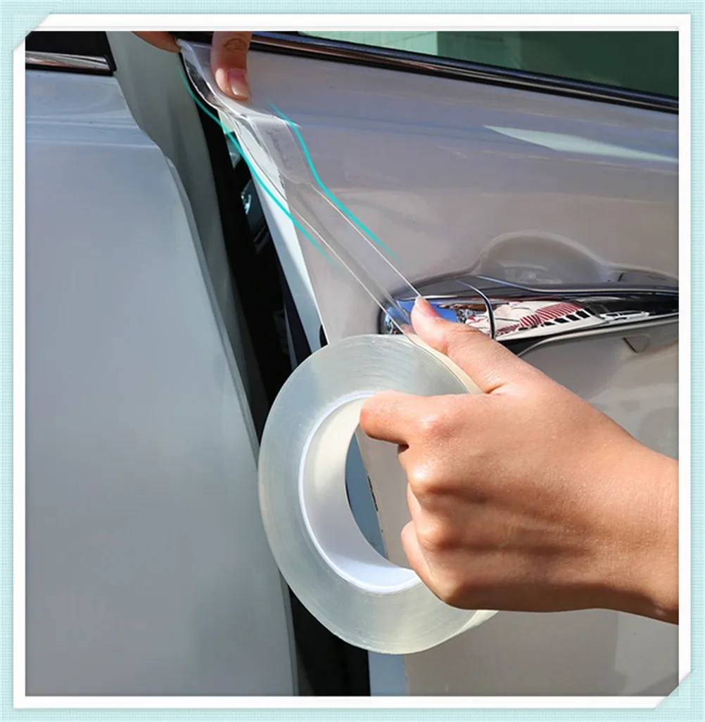 Car film Door threshold bumper Bumper sticker for Volvo C30 S80L C70 V50 S40 XC90 XC XC70 ReCharge Heico
