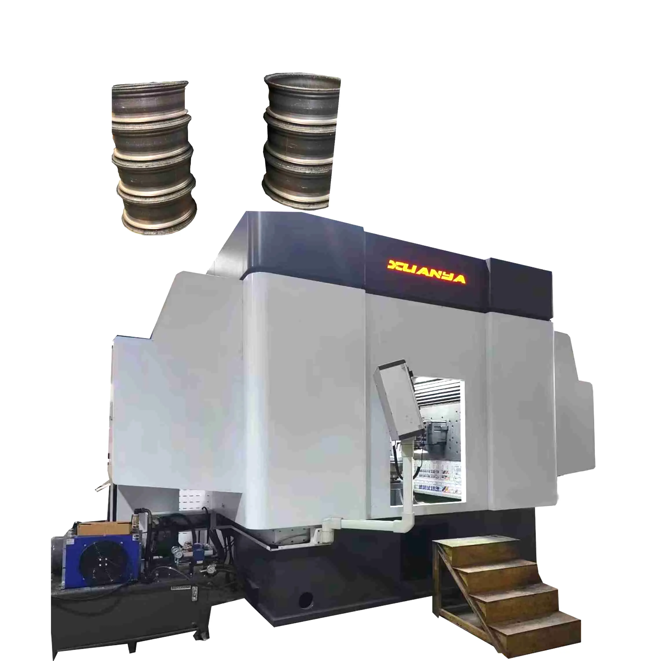 Automotive Hub Wheel Spinning Machine Precision CNC Machining for High Performance Components