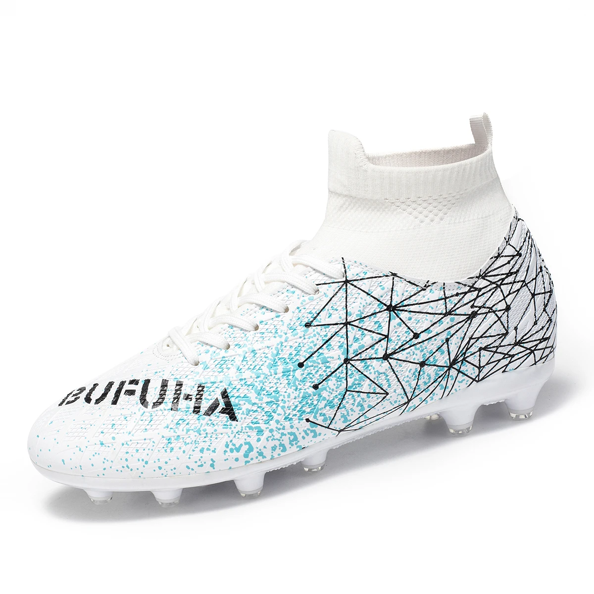 Scarpe da calcio sportive professionali TF/FG in vendita, scarpe da uomo personalizzate e alla moda