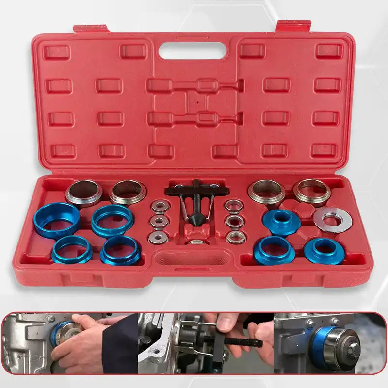 Crank Bearing Camshaft Cam Seal Remover and Installer Set Crankshaft Camshaft Oil Seal Removal Installation Puller Tool