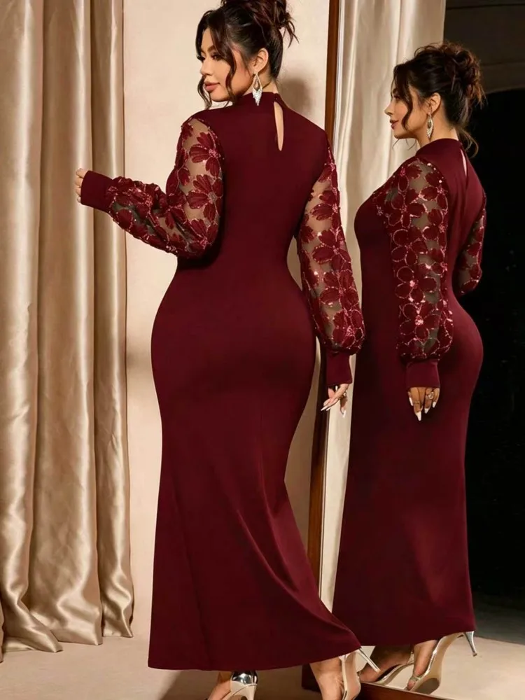 Picture 5: 0XL-4XL Plus Size Women Clothes Dresses Spring Autumn Robes Long Sleeve Street Style Casual 3XL 4XL Big Size Dress Oversized