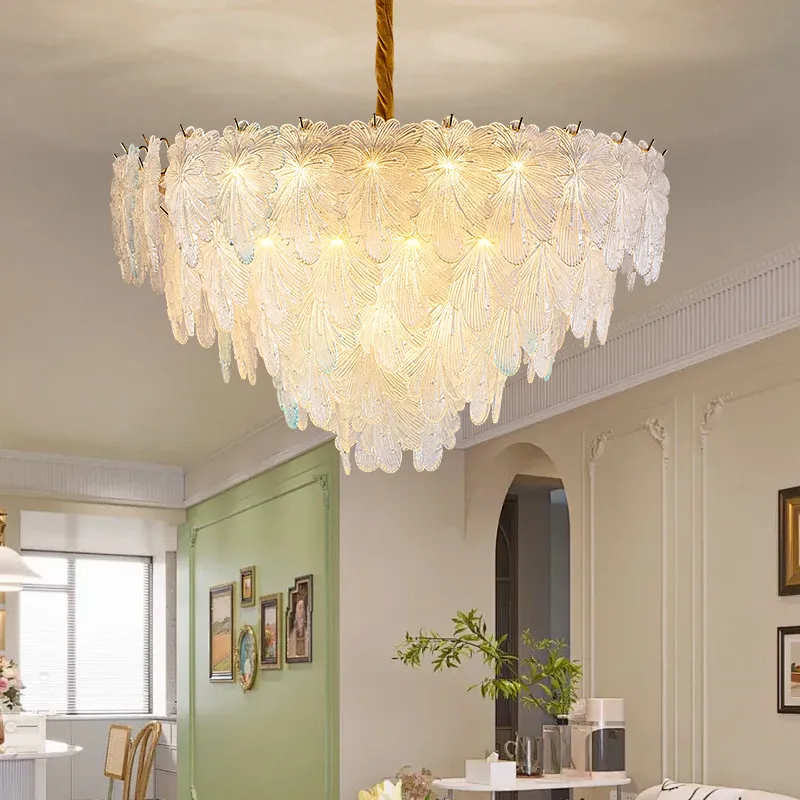 Lampu Gantung LED Mewah Kontemporer Kreatif untuk Ruang Tamu, Restoran, Kamar Tidur, Villa, Hotel, Bangunan Duplex