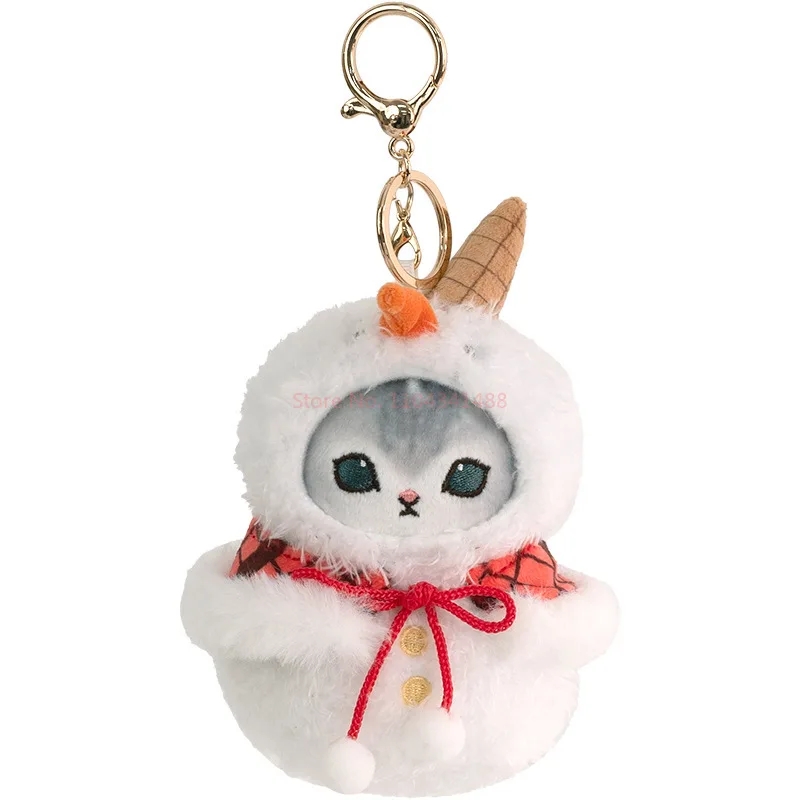 Kawaii 5/8 inch kat knuffels cosplay kerstpop hanger schattige dieren pluche pop meisje student kindercadeau