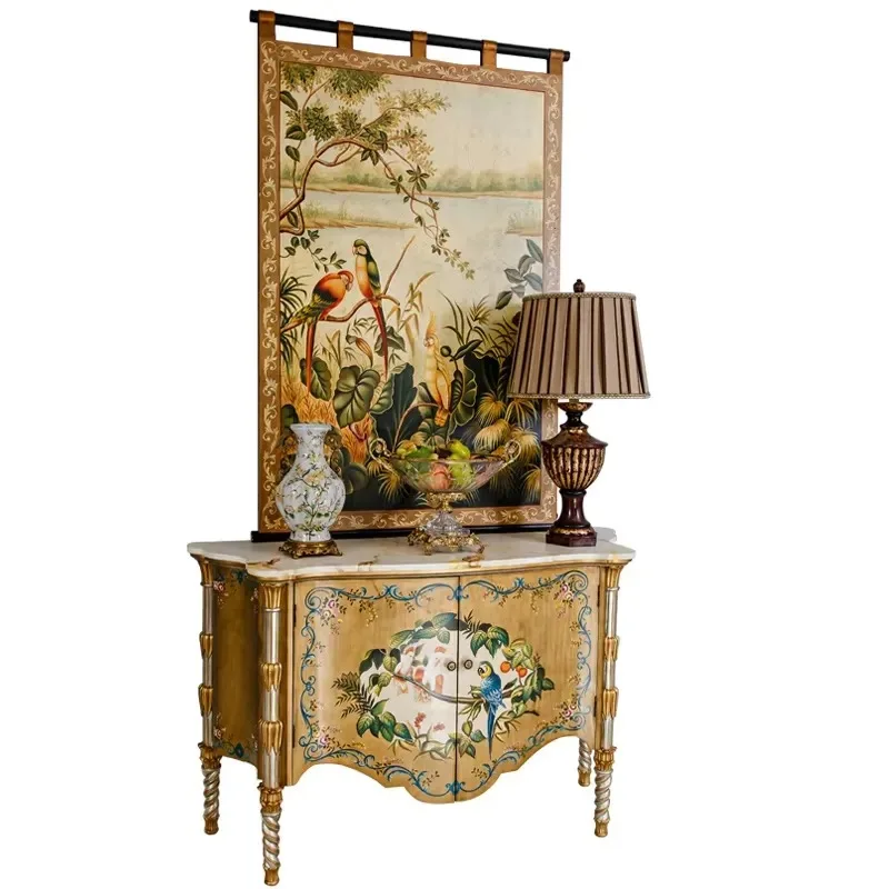 Oriental painting interior furniture hand work noble wall decoration, using unique design for room art Oriental home