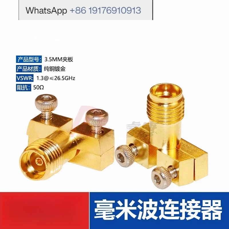 High Frequency SMA3.5 Female Head Splint 26.5GHz Off-Foot Test Head PCB Board Connected Female Head for RF Components Market