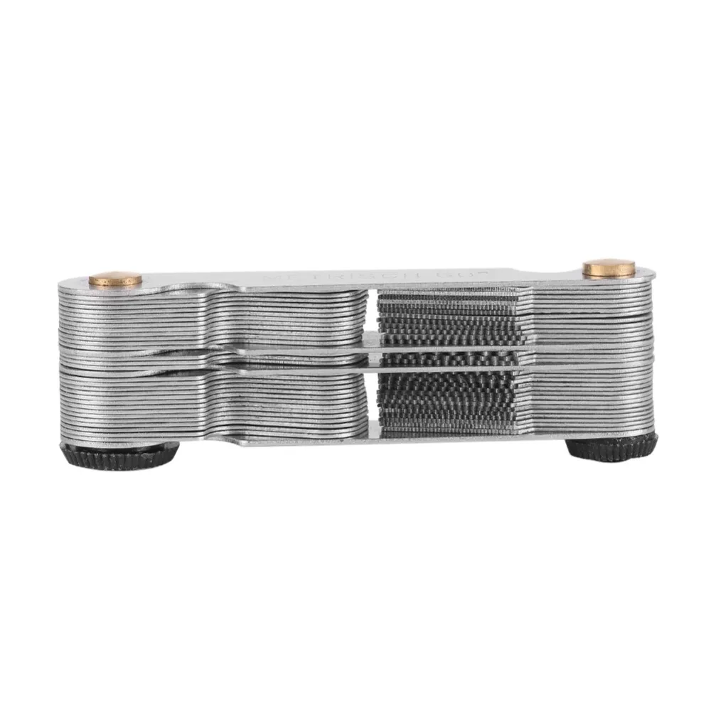 Gauge Set Metal Thread Gauge 58pcs Precision Thread Measuring Tool Durable Portable Thread Checker Workshop