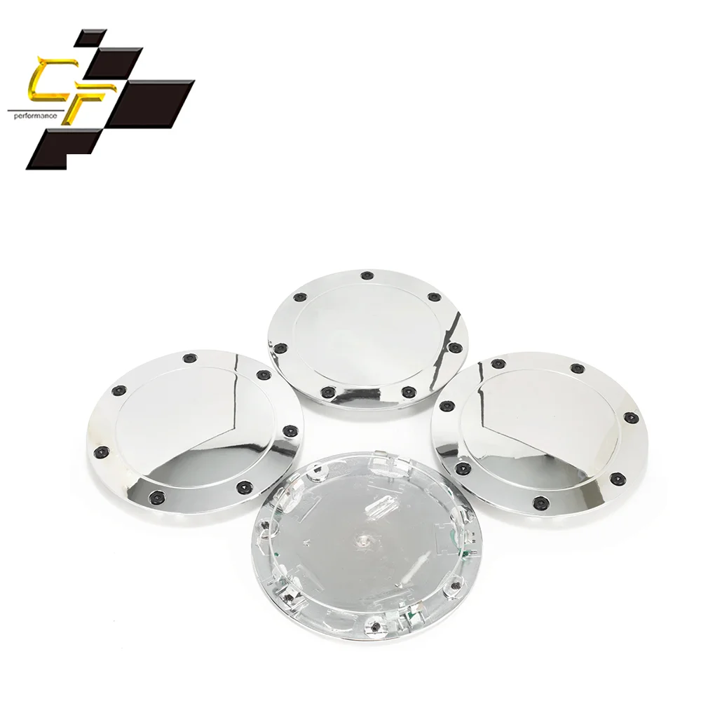 CFPerformance 1 ud./4 Uds. Tapas de cubo central de rueda de identificación de 183,2mm/7,21 "OD 149mm/5,87" para llanta Harley Davidson F150 2000-2003 # 2L3Z-1130-B
