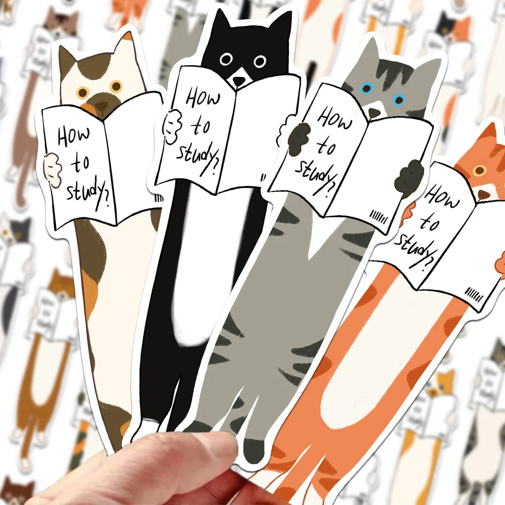 30 قطعة قراءة القطط الإشارات المرجعية صفحات القراءة الكتب المسمى لوازم ثابتة DIY بها بنفسك الإبداعية الجمالية المرجعية الطلاب الهدايا