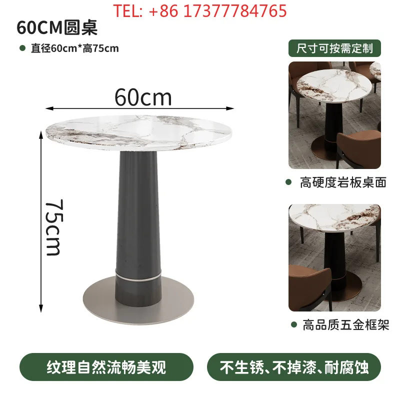 Commercial Dining and Chair Set for Cross-border Western Restaurant Tea House Hotel Cafe Dining Room