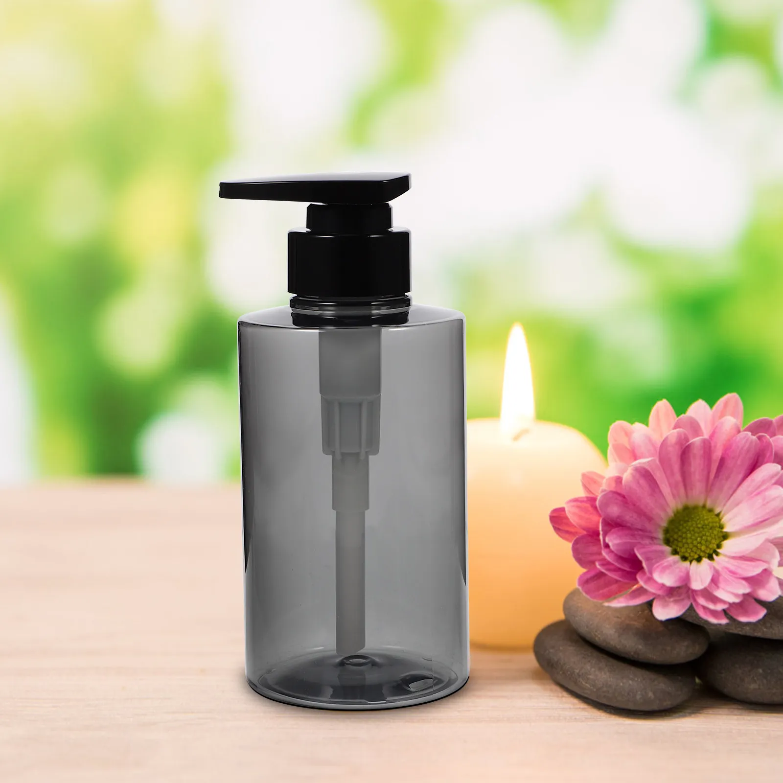 4Pcs Sturdy Rustproof Pump Bottle Dispenser for Shampoo Liquid Soap Lotion Aromatherapy Blends Refillable Hand Soap Dispenser