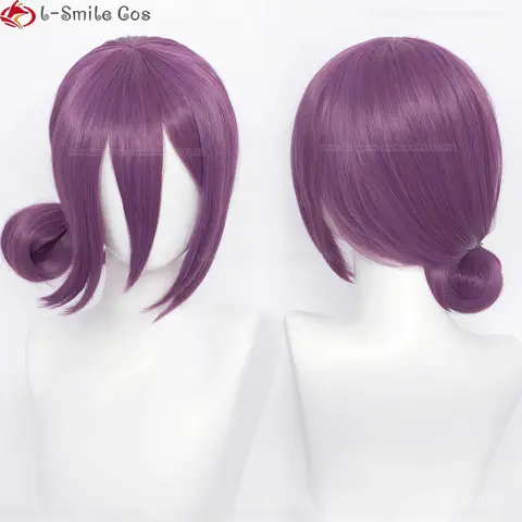 Hög kvalitet Anime Reze Angel Devil Quanxi Makima Power Hayakawa Aki Denji Himeno Mitaka Asa Higashiyama Kobeni Fami Cosplay Peruk 10 best sales Aki cosplay motorsågsman - №6