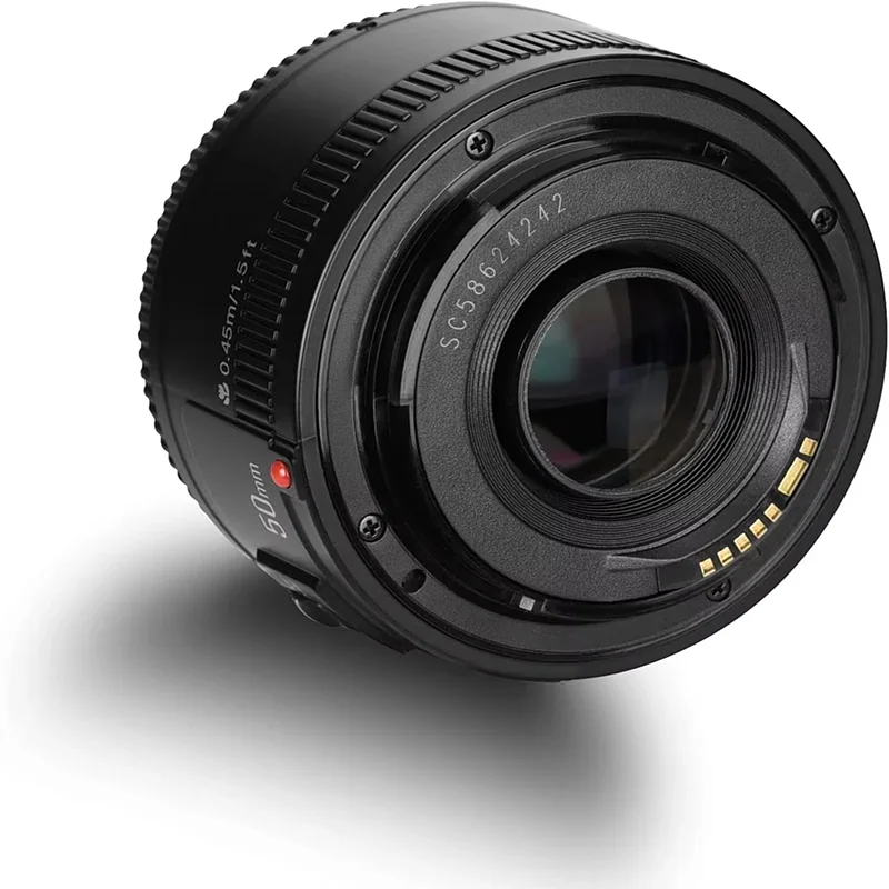 YONGNUO YN50mm F1.8C Large Aperture Auto Focus Lens 50MM F1.8 for Canon EF Mount EOS Cameras Canon EOS 4000D 3000D 2000D