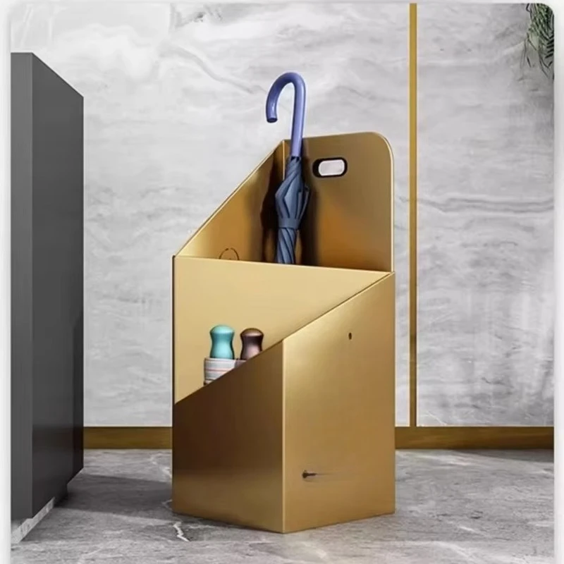 Jinnuo Office Family Hotel Living Room Umbrella Rack Short Umbrella Rack Drain Umbrella Bucket
