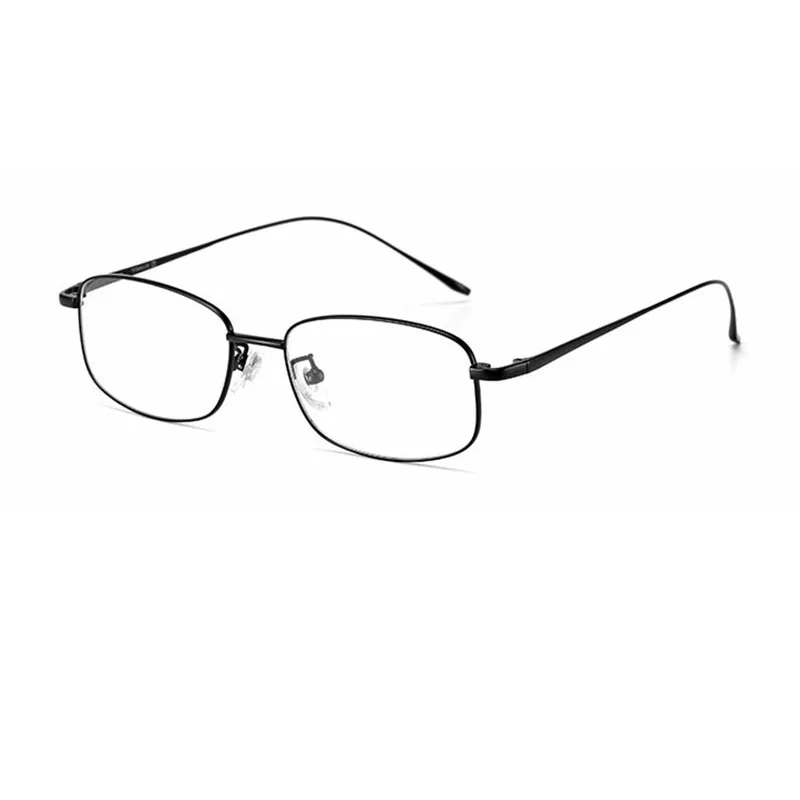 Professional Titanium Eyeglass Frames for Men IP Plating Lightweight Comfort for Office Wear