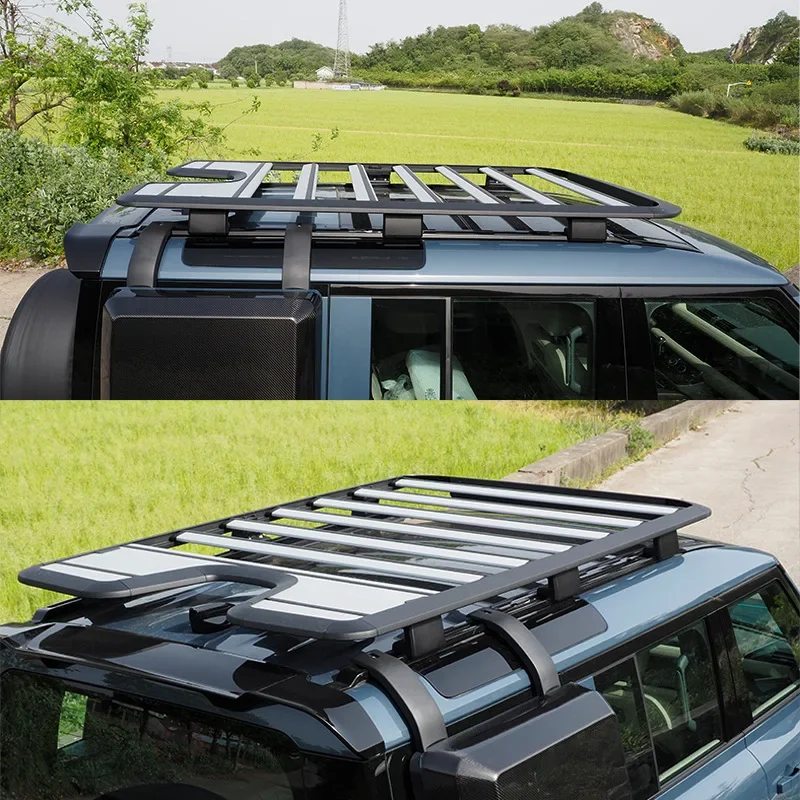 4x4 Roof rack with Steel material Car Universal Roof Rack Luggage for Land rover defender Steel Roof Rack 2020-2025