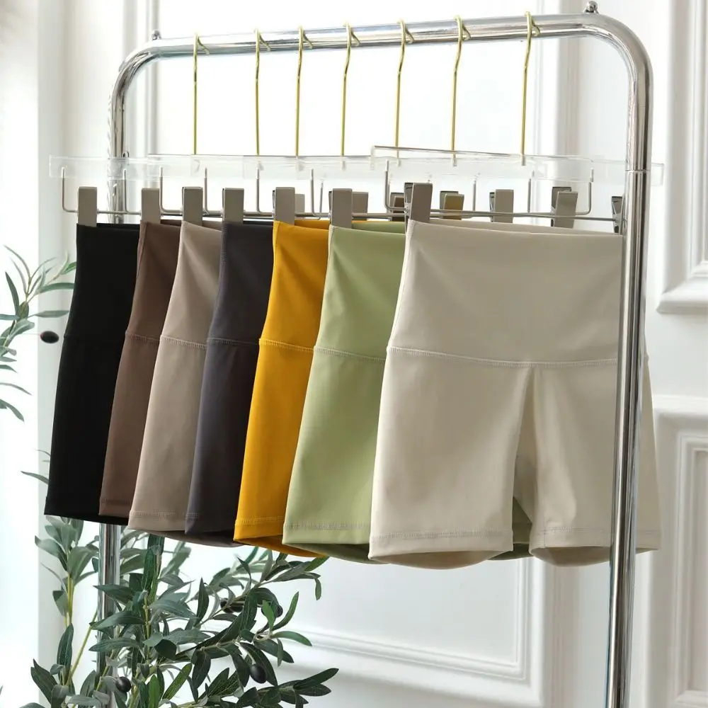 

Высокоэластичные нейлоновые спортивные шорты Компрессионный крой Быстросохнущие эластичные шорты для йоги Дизайн с подтяжкой ягодиц Шорты для бега длиной 3 дюйма