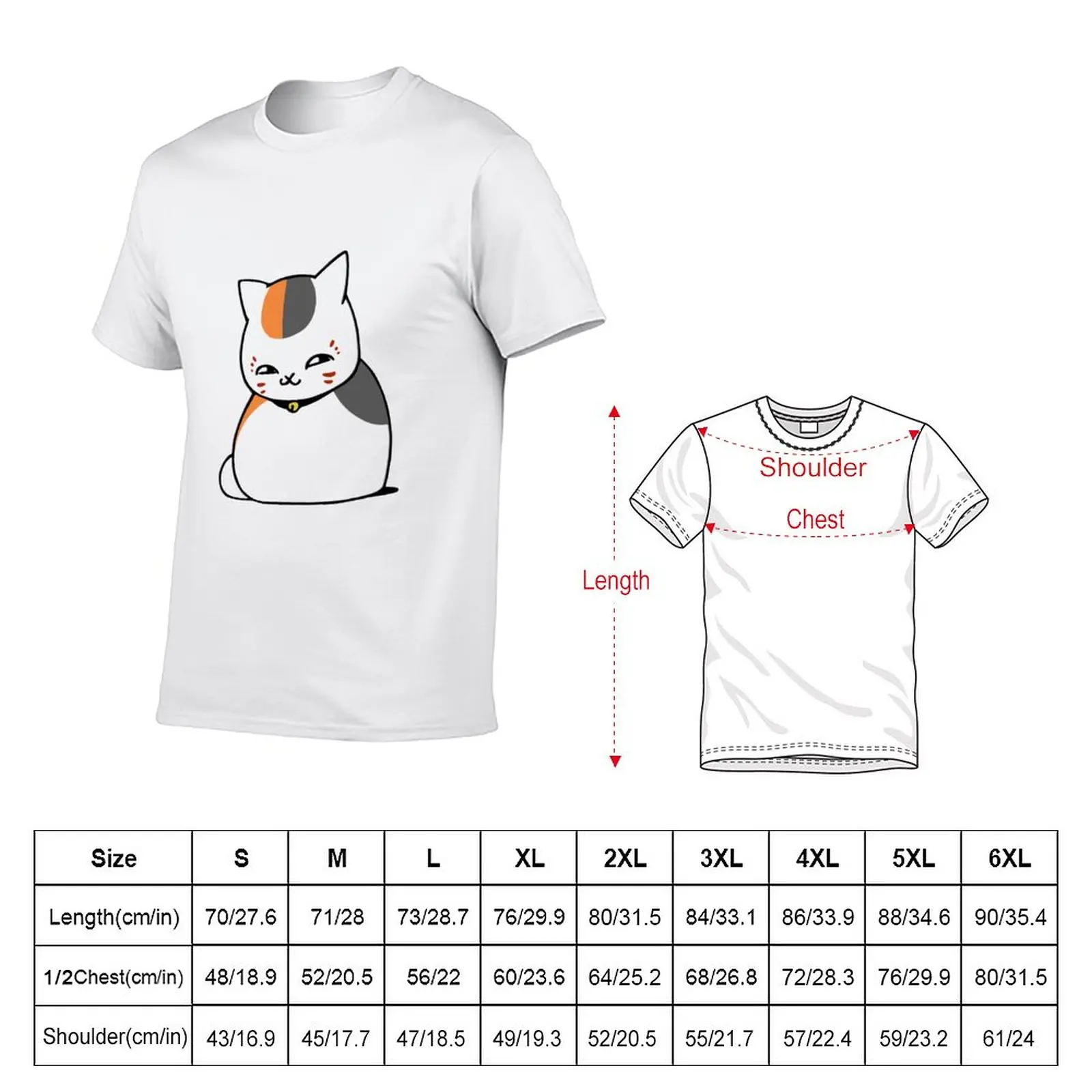 New こそこそ Nyanko Sensei Colored Ver. T-Shirt black t shirts boys white t shirts mens tall t shirts