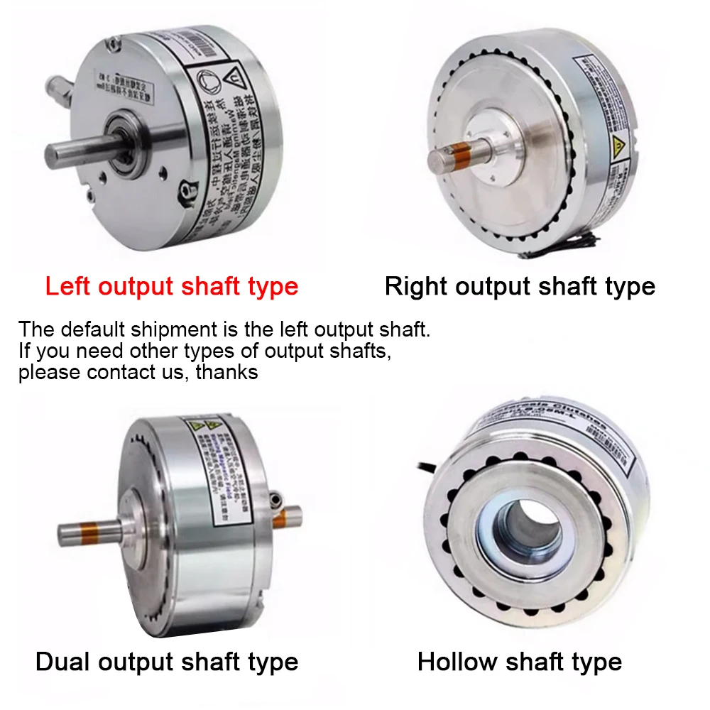 Electromagnetic Hysteresis Brake DC24V Controller Kit Single Shaft Axis 20000RPM Simulates Load Tension Controller Analog 0-10V
