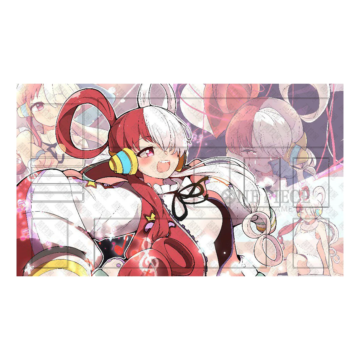

600X350X2Mm Diy One Piece Uta Card Battle Mat Opcg Uta Single Player Board Game Card Duel Plate Battle Mat Anime Cards Gift Toys