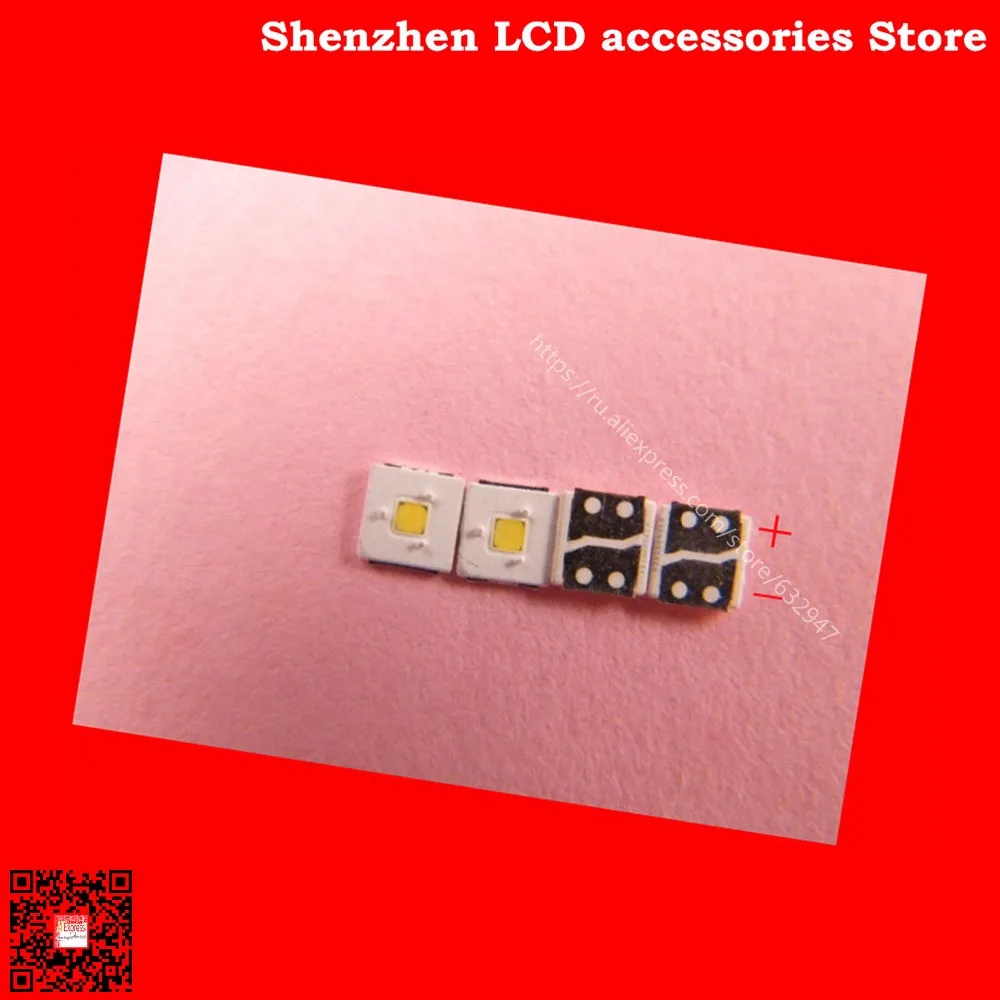 150 جزء/الوحدة للصيانة LED LCD تلفزيون الخلفية أضواء مع التصحيح 3V مصباح الخرز شمعة ديود 3535