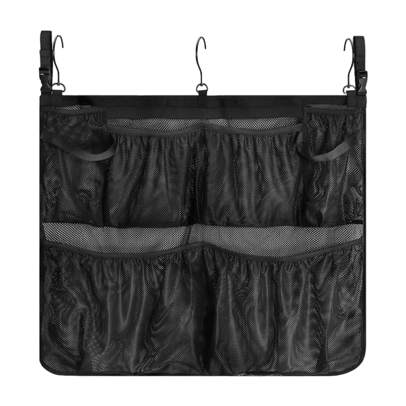 Pool Storage Bag Above Ground Pool Storage Organizer with Mesh Pockets Poolside Storage Package for Most Frame Swimming Pool