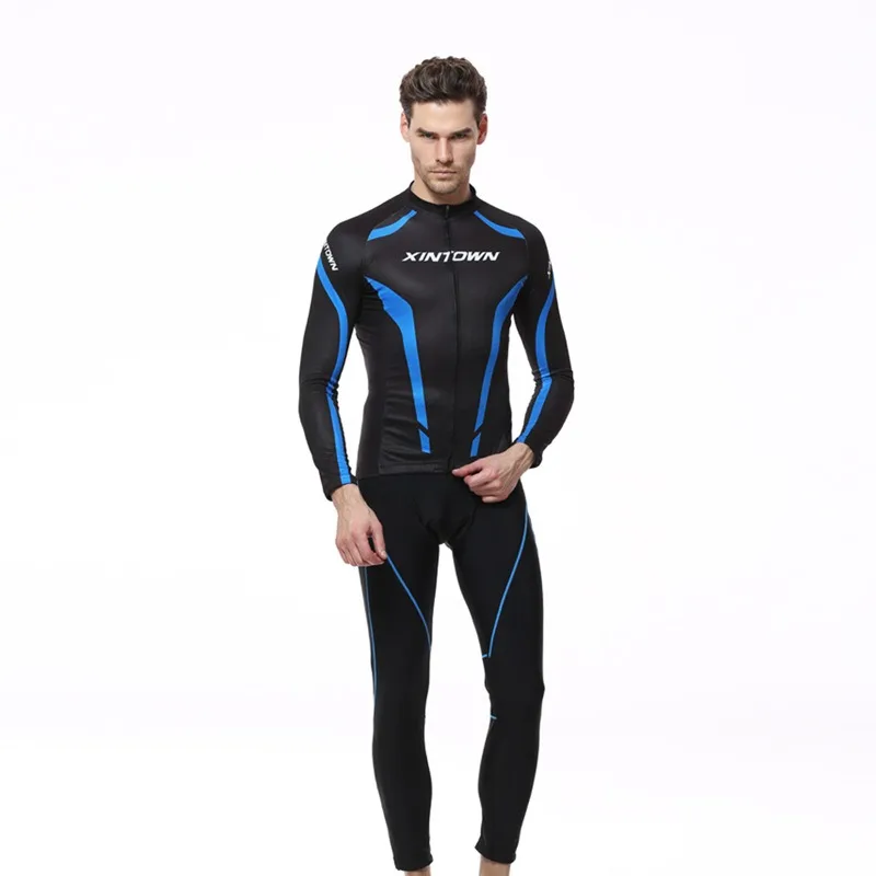 

Осенне-зимний велосипедный костюм, новый мужской велосипедный костюм, впитывающий влагу велосипедный трикотаж, пивной трикотаж для велоспорта