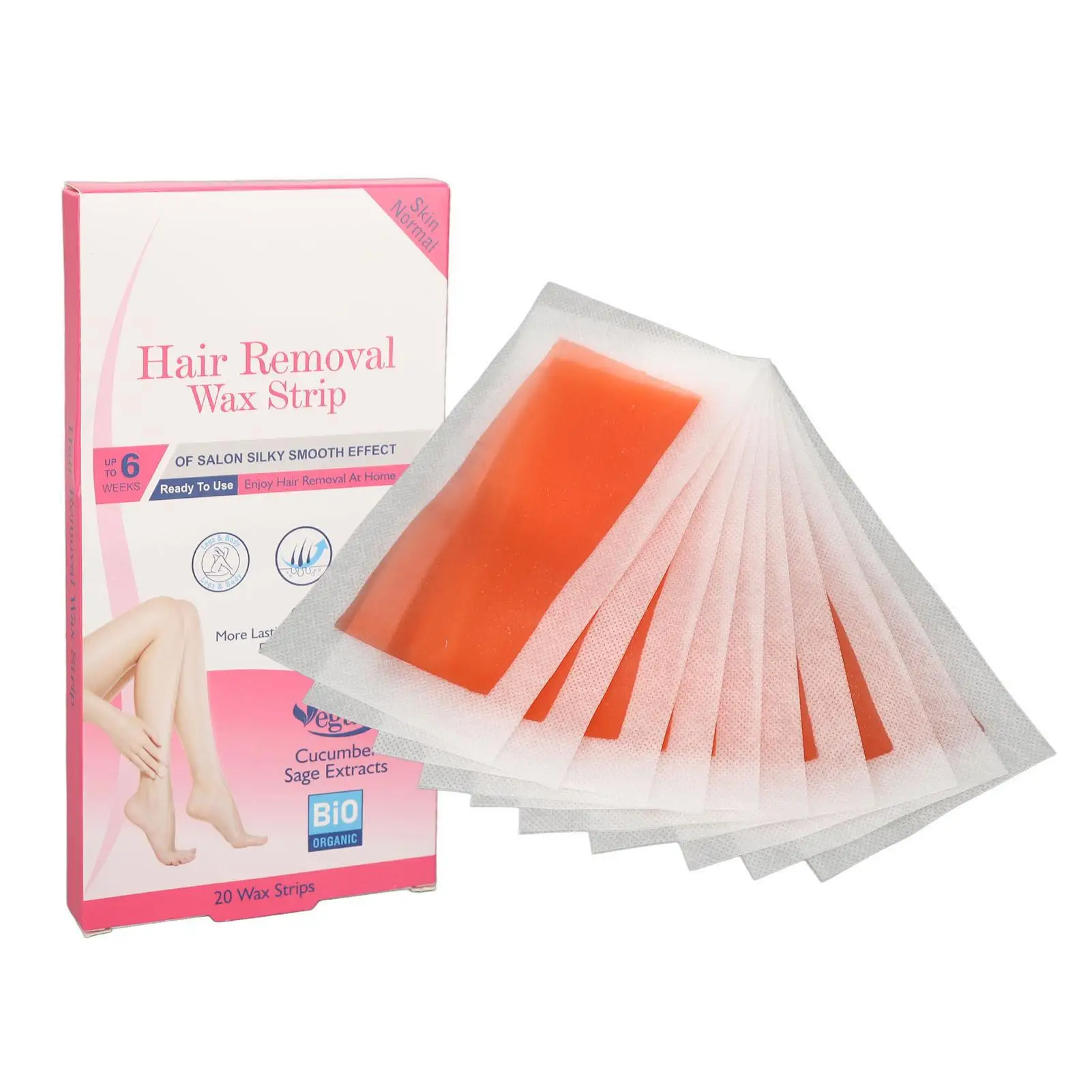 

for hair Removal Wax Strips - Quick Heating, Lasting Effect, Safe for face & Body - Innovative Weaving Technology