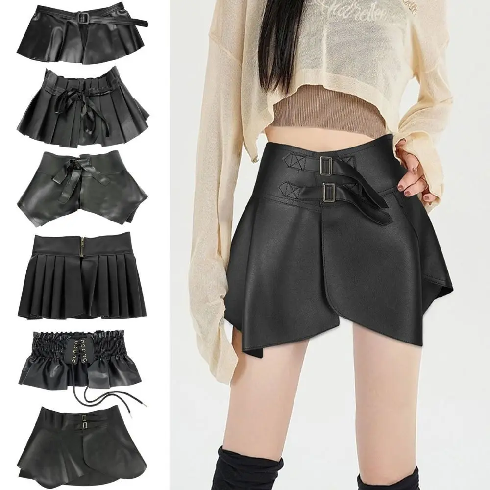 Cross All Match Taille Riem Plooirok Gaas Rand Peplum Buikband Ruches Ontwerp Onregelmatige Vorm Corset Riem Damesmode