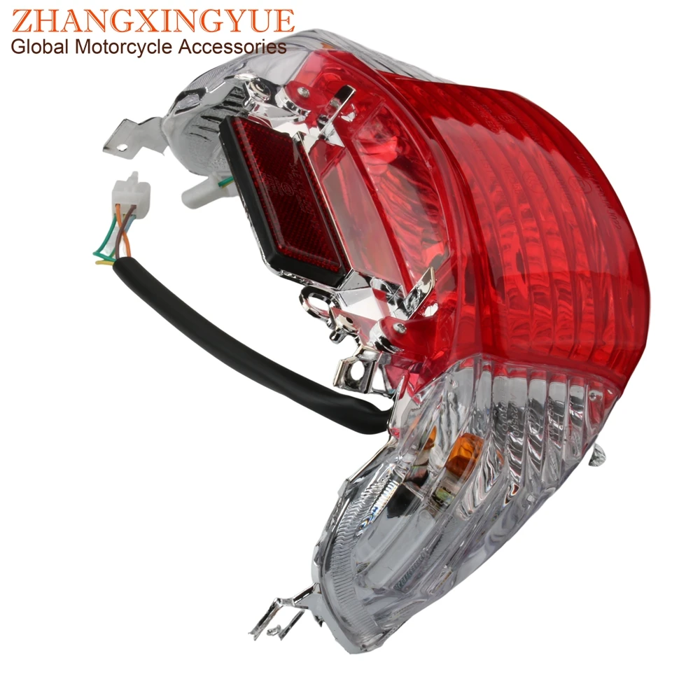 GY6 Chinese Scooter Tail Light Turn Signal Taillight Assembly For Kymco Filly 50cc 4-Stroke