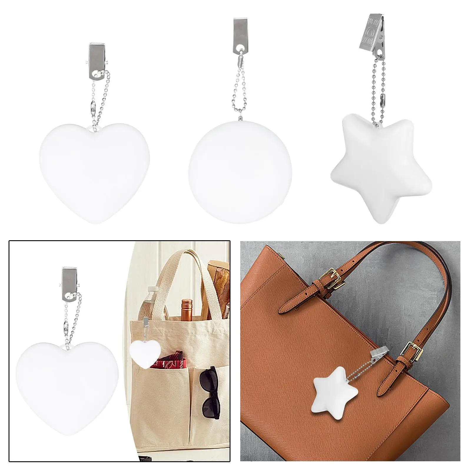 Handbag Touch Light Accessory Practical Creative Gift Portable for Women Ladies Girls with Automatic Sensor Hanging Night Light