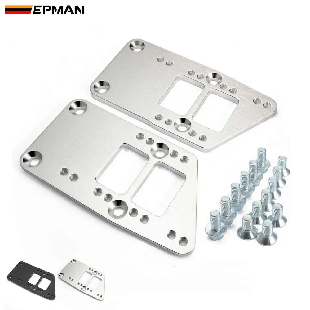 EPMAN Aluminium Billet LS Engine Mounts LS Swap Kit LS Motor Mount LS Adapter Plates LS1 LS3 LS2  For ConversionEPEML1036LS