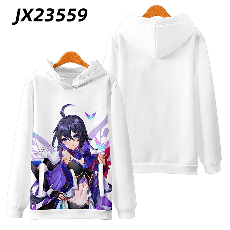 Anime Honkai Star Rail 3D Print Zip Up Women/Men Hoodie Sweatshirt Seele Cosplay Zipper Hooded Jacket Outerwear Casual Tracksuit