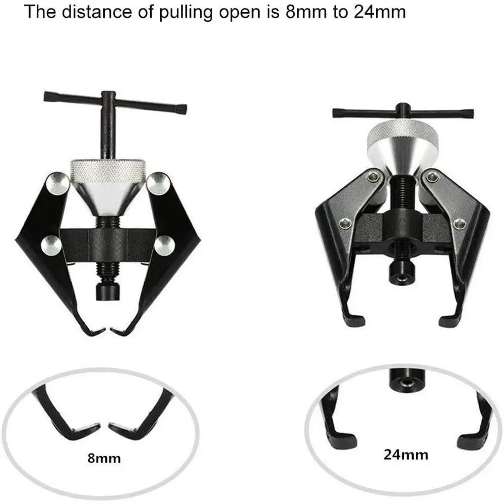 Universell passend für die meisten Autobatterieklemmen und Wischerarmabzieher, Scheibenwischerarm, Lichtmaschinen-Lagerabzieher