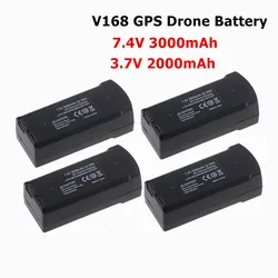 7.4V 3000mAh Battery For V198 V168 Pro Max GPS Drone Original 3.7V 2000mAh V198 V168/V168 Pro UAV Spare Battery Dron Accessories