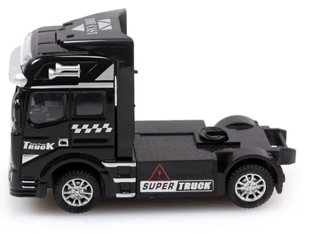 Good quality Container Truck Kids Toys Car 1:32 Pull Back Hot Alloy Plastic Toy Model Cars Children\'s Gift